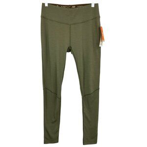 NWT First Lite Kiln 250 Long Jane Base Layer Womens Large Green Merino Wool